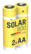 Ansmann Solar Garden Lights AA HR6 800mAh Rechargeable Batteries | 2 Pack