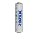Xtar 18650 3.6V/3.7V LED Flashlight 2600mAh Button-Top Rechargeable Battery, Main image