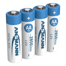 Ansmann Digital AA HR6 2850mAh Rechargeable Batteries | 4 Pack
