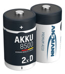 Ansmann Max-E D HR20 8500mAh Pre-Charged Rechargeable Batteries | 2 Pack