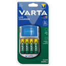 Varta LCD Battery Charger inc 4 x AA 2600mAh Batteries, Image 2
