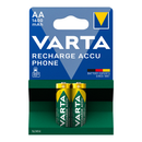 Varta Accu AA 1600mAh Cordless Phone Batteries | 2 Pack