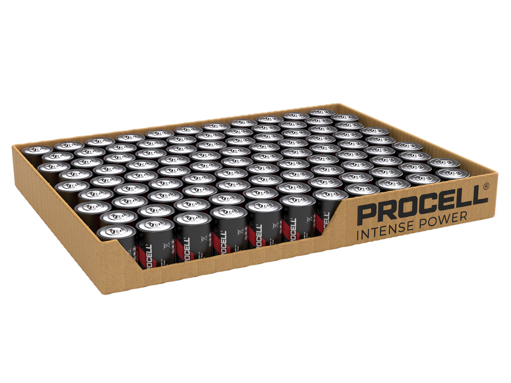 Duracell Procell Intense C LR14 PC1400 Batteries - Tray of 100 - Bulk Pack