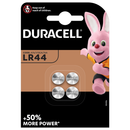 Duracell LR44 A76 V13GA Button Cell Batteries | 4 Pack, Main image