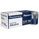 Panasonic Powerline D LR20AD Industrial Batteries | Box of 10, Main image