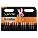 Duracell Plus AAA LR03 Batteries | 12 Pack