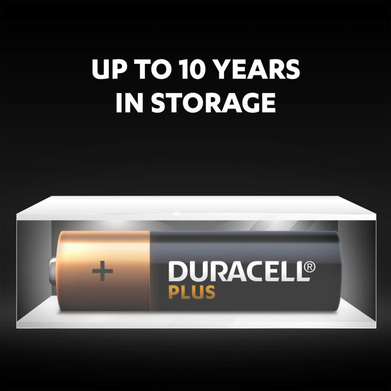Duracell Plus AA LR6 Batteries | 4 Pack