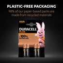 Duracell Plus AAA LR03 Batteries | 4 Pack, Image 5