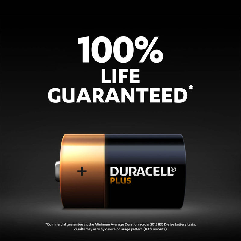 Duracell Plus D LR20 Batteries