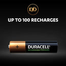 Duracell Rechargeable AAA HR03 900mAh Pre-Charged Batteries | 4 Pack, Image 4