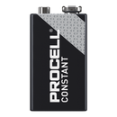 Duracell Procell Constant 9V PP3 6LR61 PC1604 Batteries | Box of 50, Image 2