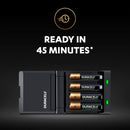 Duracell Hi-Speed Advanced Battery Charger CEF27 inc Batteries, Image 4