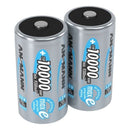 Ansmann High Capacity D HR20 10000mAh Pre-Charged Rechargeable Batteries | 2 Pack, Image 2