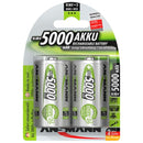 Ansmann Max-E D HR20 5000mAh Pre-Charged Rechargeable Batteries | 2 Pack, Main image