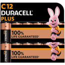 Duracell Plus C LR14 Batteries | 12 Bulk Pack, Main image