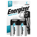 Energizer Max Plus C LR14 Batteries | 2 Pack