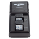 Ansmann 9V Rechargeable Battery & Charger Bundle – Powerline 2 with 2 x 300mAh Batteries