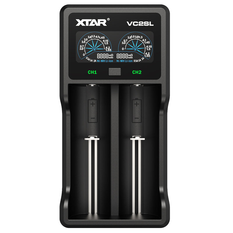 Xtar VC2SL Fast Charger for Li-ion Batteries