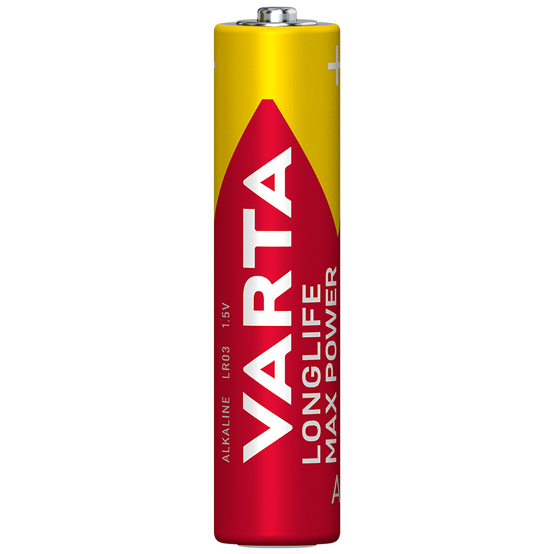 Varta Longlife Max Power AAA LR03 Alkaline Batteries | 24 Pack