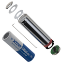 Xtar 21700 3.6V LED Flashlight 5000mAh Button-Top Rechargeable Battery