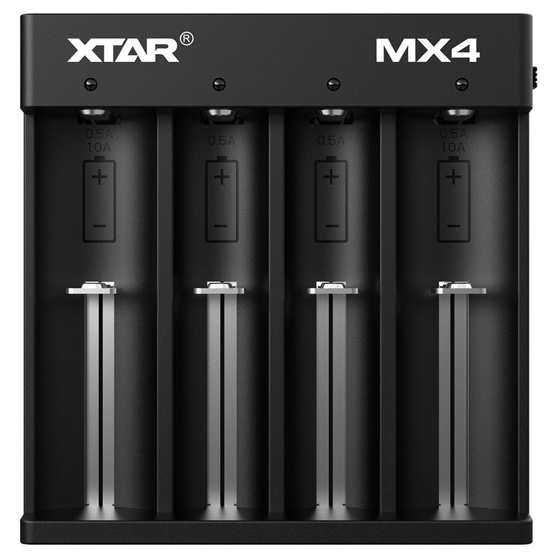 Xtar MX4 Mini Mixer 1.5V, 3.7V Lithium & AA/AAA NiMH Charger