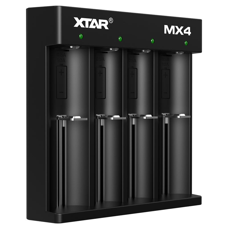Xtar MX4 Mini Mixer 1.5V, 3.7V Lithium & AA/AAA NiMH Charger