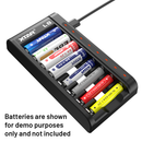 Xtar L8 8 Channel USB Charger for 1.5V Lithium & 1.2V NiMH AA/AAA Batteries, Image 2
