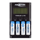 Ansmann Powerline 4.2 Pro Charger & 4 x AA 2850mAh Rechargeable Batteries Bundle