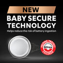 Duracell CR2016 DL2016 Coin Cell Lithium Batteries | 4 Pack, Image 2