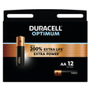 Duracell Optimum AA LR6 Batteries | 12 Pack, Main image