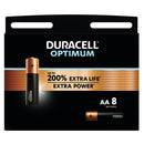 Duracell Optimum AA LR6 Batteries | 8 Pack, Main image