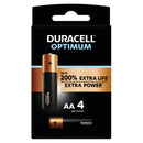 Duracell Optimum AA LR6 Batteries | 4 Pack, Main image