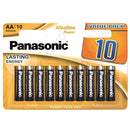 Panasonic Alkaline Power (Bronze) AA LR6 Batteries | 10 Pack, Main image