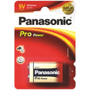 Panasonic Pro Power 9V PP3 6LR61 Battery | 1 Pack, Main image