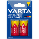 Varta Longlife Max Power C LR14 Alkaline Batteries | 2 Pack, Main image