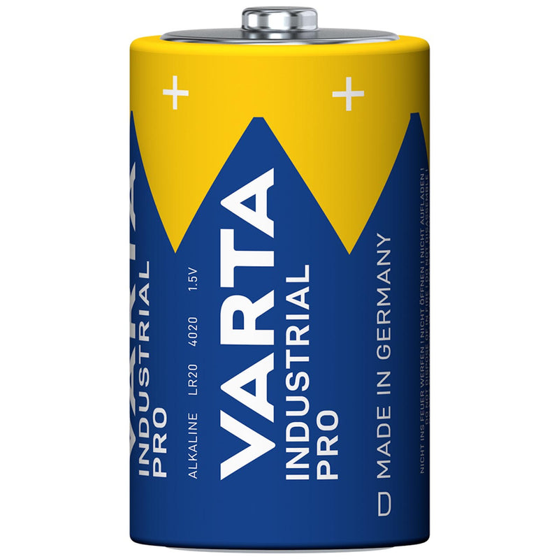 Varta Industrial Pro 4020 D LR20 Batteries | Box of 20
