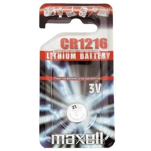 Maxell CR1216 Coin Cell Battery | 1 Pack