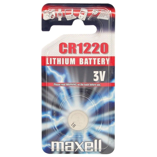 Maxell CR1220 Coin Cell Battery | 1 Pack