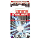 Maxell CR1616 Coin Cell Battery | 1 Pack, Main image