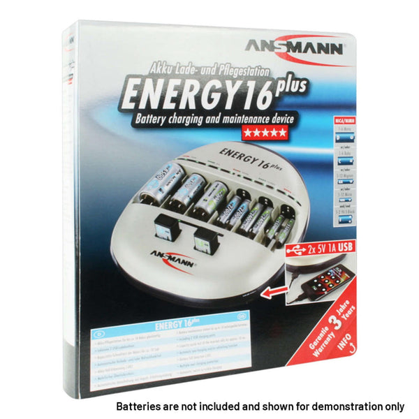 Ansmann Energy 16 Plus Speed Battery Charger