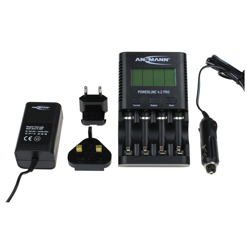 Ansmann Powerline 4.2 Pro Charger with UK/EU Adaptor