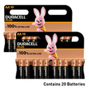 Duracell Plus AA LR6 Batteries | 20 Pack, Main image