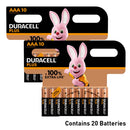 Duracell Plus AAA LR03 Batteries | 20 Pack, Main image