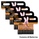 Duracell Plus Power AAA LR03 Batteries | 40 Bulk Pack, Main image
