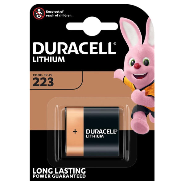 Duracell Lithium DL223 (CRP2P) Battery | 1 Pack