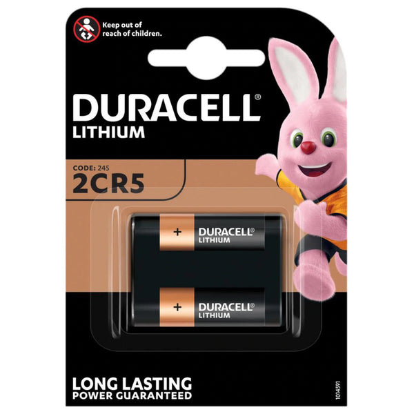 Duracell Lithium DL245 (2CR5) Battery | 1 Pack