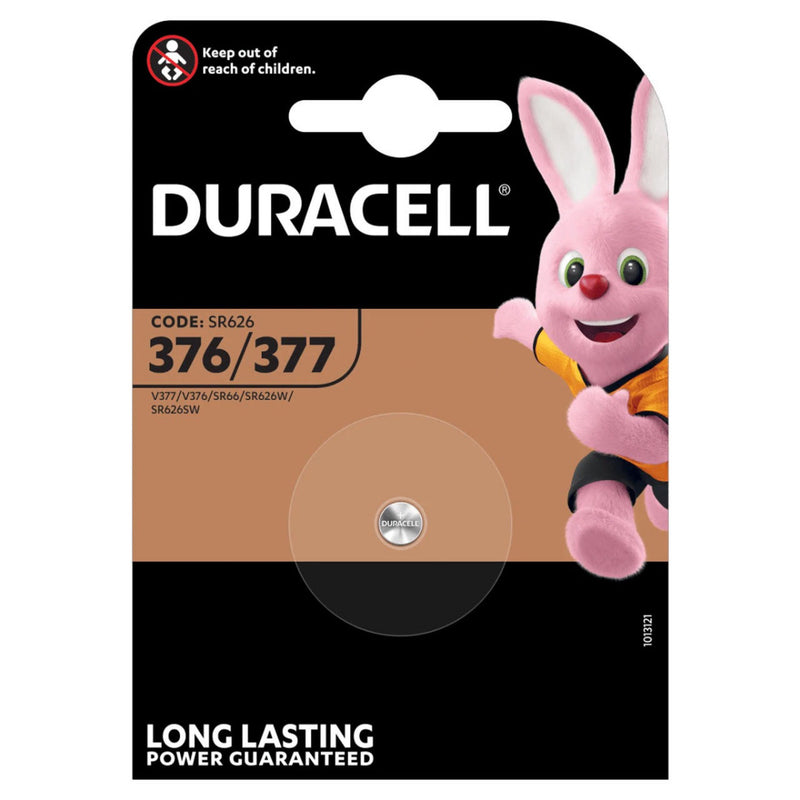 Duracell D377/376 Button Cell Watch Battery | 1 Pack