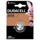 Duracell CR2430 DL2430 Coin Cell Lithium Battery | 1 Pack, Main image