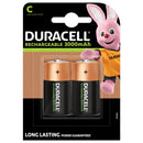 Duracell Rechargeable C HR14 3000mAh Rechargeable Batteries | 2 Pack, Main image