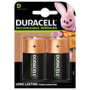 Duracell Rechargeable D HR20 3000mAh Rechargeable Batteries | 2 Pack, Main image